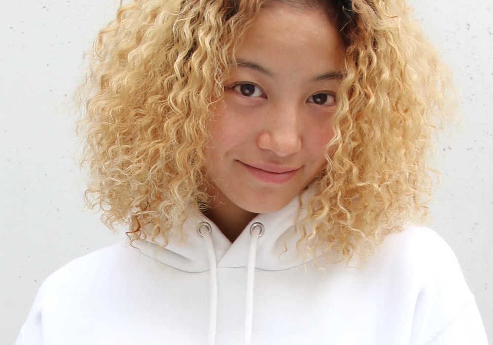 Spiral Perm That Takes Even Bleached Hair Kaho Spiral Perm