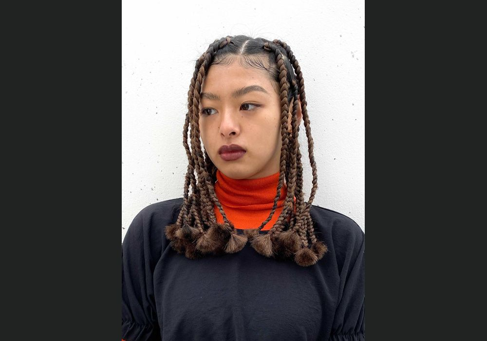 ブレイズ・braids・成人式、成人式ヘア、コーンロウ、ブラックヘア、エクステは代官山のラブロックへ。