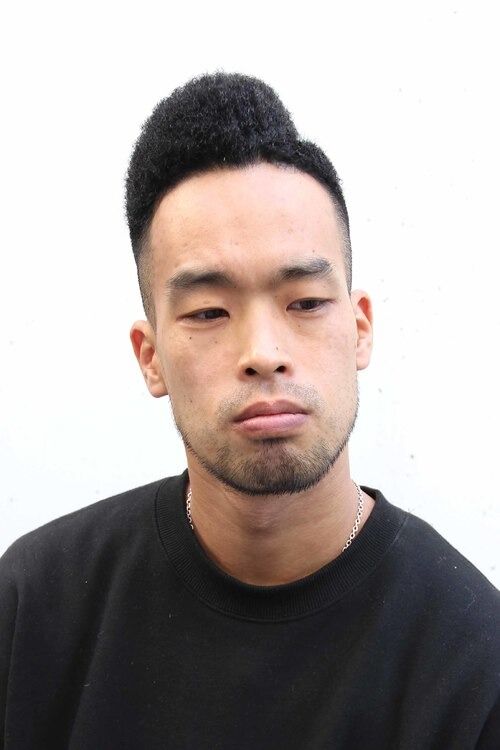 ボックス・アフロのフラットトップなメンズパーマ（50）成人式におすすめ！