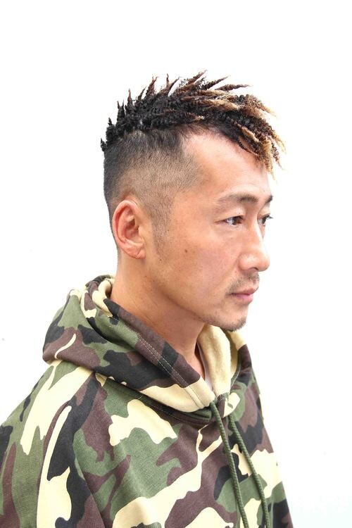 ツイストスパイラルパーマなソフトドレッドのメンズパーマ（みったん）
