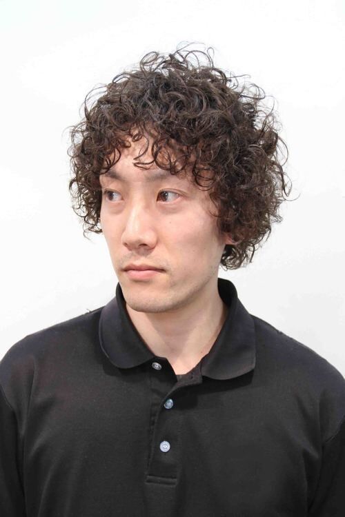 サーフ系クルクルパーマ・メンズパーマ・メンズヘアー