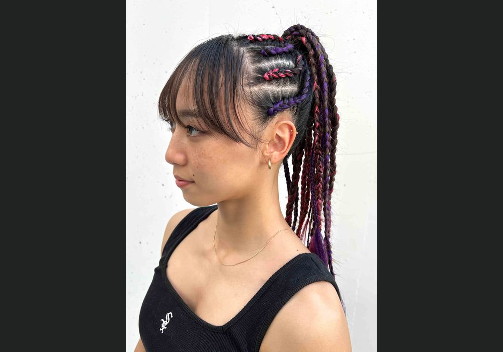 コーンロウ・ブレイズ・松崎綺・K-1・成人式