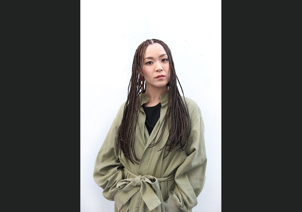 ブレイズ・エクステ（YUKO）・成人式、成人式ヘア、コーンロウ、ブラックヘア、ドレッド
