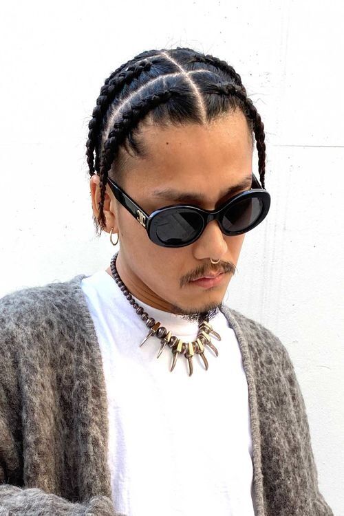コーンロウ・ブレイズ・成人式、成人式ヘア、ドレッド・メンズヘア・ヘアアレンジ