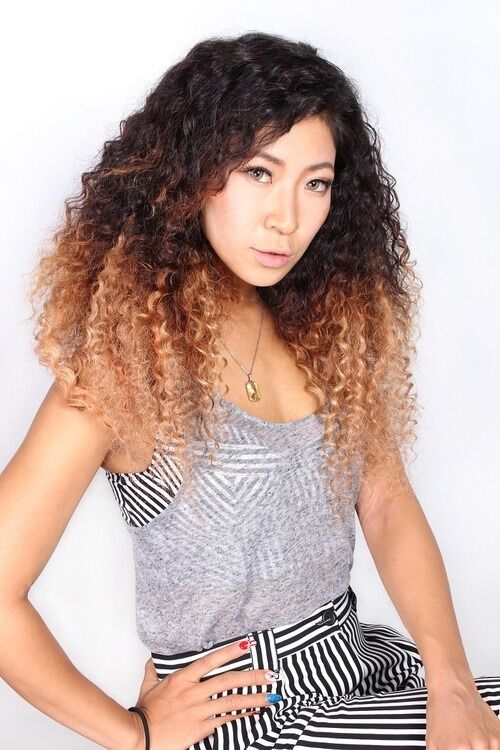 スパイラルパーマ ロングの強め・エクステ [shizuka] 美容室・代官山・渋谷・中目黒