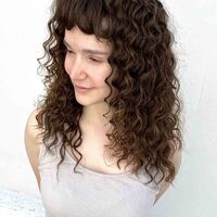 画像2444：スパイラルパーマ・くるくるセット・グレージュ・ナディア