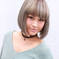 画像2659：スパイラルパーマ・くるくるセット・グレージュ・ナディア