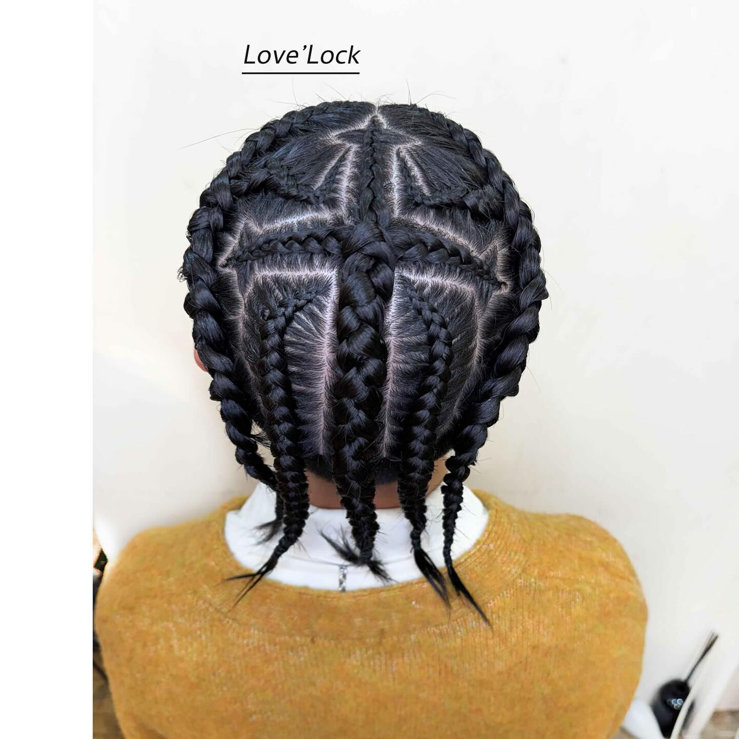 #コーンロウ #cornrows #クロスのコーンロウ#十字