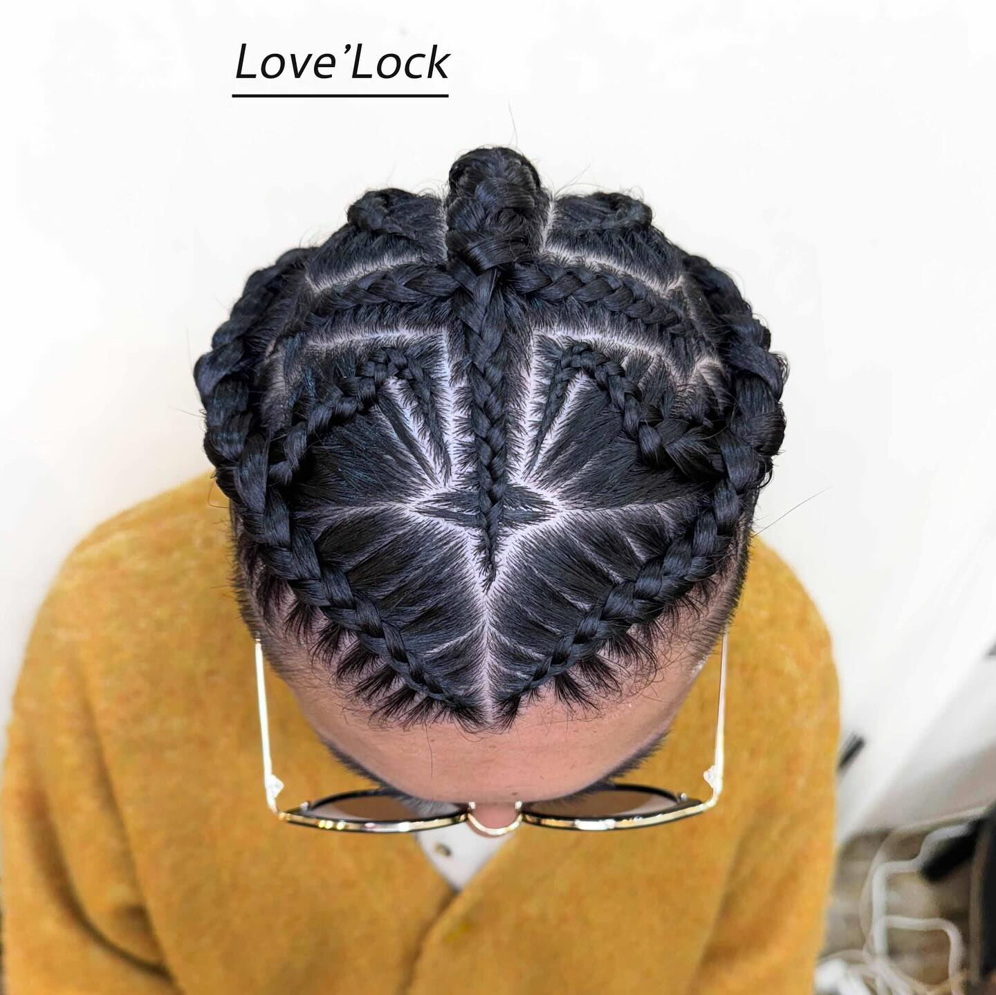 #コーンロウ #cornrows #クロスのコーンロウ#十字