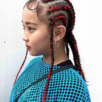 画像6154：スパイラルパーマ・くるくるセット・グレージュ・ナディア
