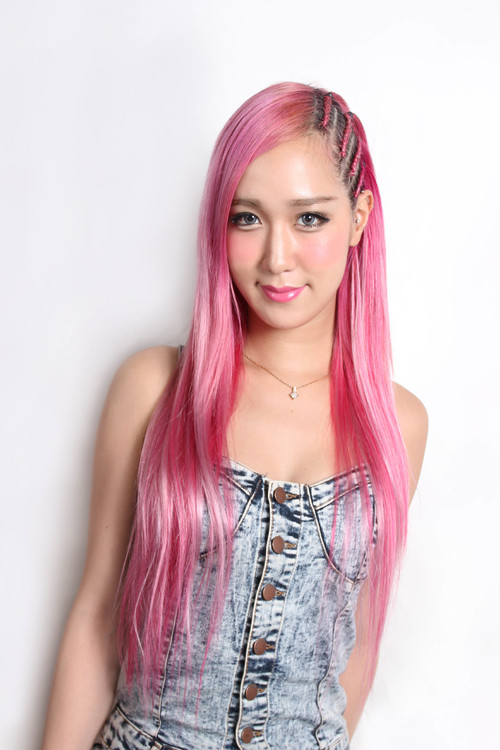 エクステ・ピンク・Yumika(Hug Mee)