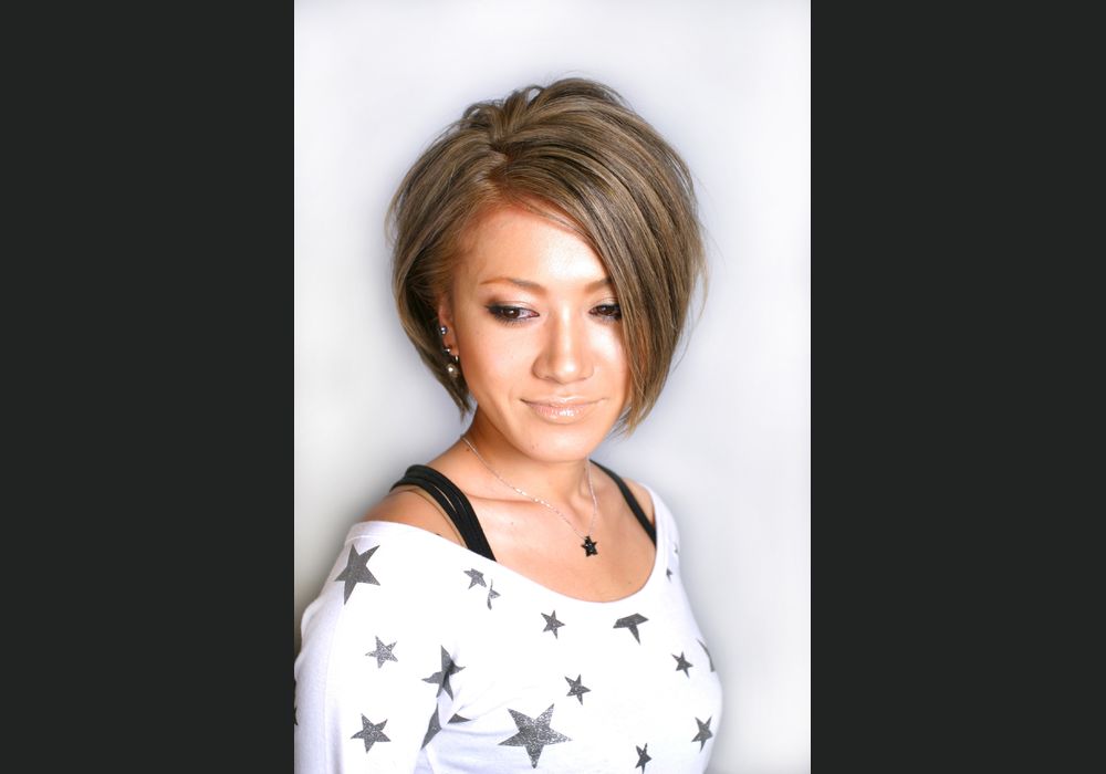 アッシュ系クール・ショート