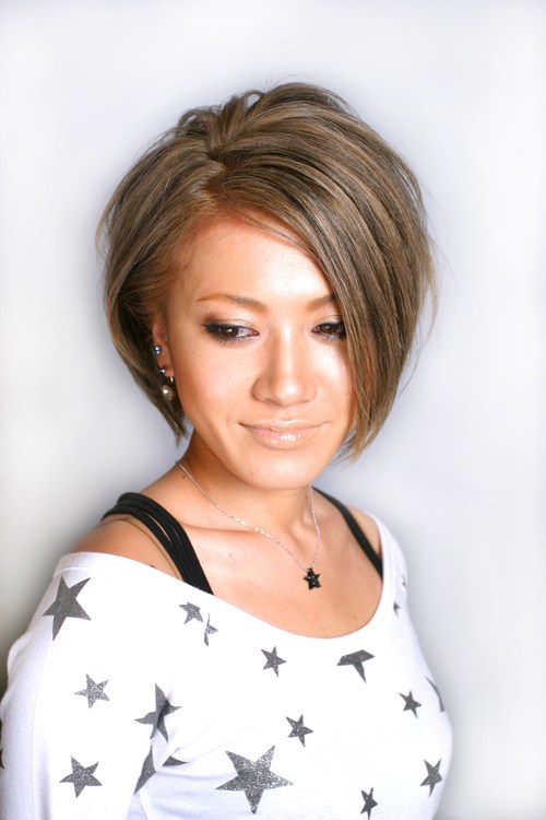 アッシュ系クール・ショート